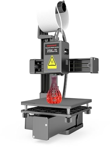 SHUAIGUO EasyThreed K10 – Mini-Desktop-3D-Drucker für, Abnehmbare Plattform 100 X 100 X Mm, für Anfänger (EU-Stecker)