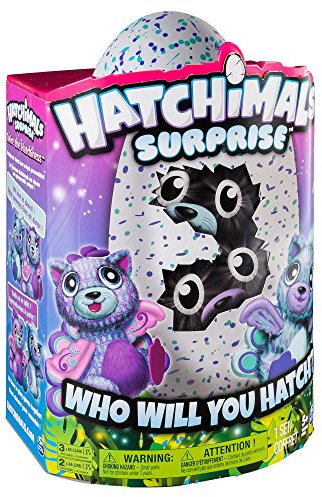 Hatchimals Egg Surprise Purple Teal Peacat EML