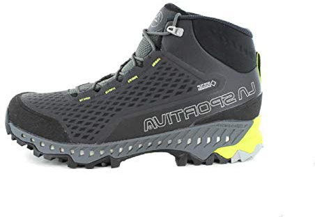 LA SPORTIVA M Stream GTX Surround Grau-Grün - Gore-Tex Atmungsaktiver vielseitiger Herren Gore-Tex Wanderschuh, Größe