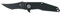Fox BF-729 Messer Black KRAVI Shai BLACKFOX, Schwarz, 17 cm
