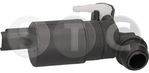 STC Waschwasserpumpe für Scheibenreinigungsanlage Pumpenart Dualpumpe 12V für OPEL Vivaro A Kastenwagen (X83) Vivaro A Combi (X83) Vivaro A Pritsche/Fahrgestell (X83) für RENAULT Clio III Schrägheck