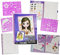 alles-meine.de GmbH 1 Stück - XL - A4 Malbuch/Malblock incl. Name - mit Schablonen + Vorlagen - Malbücher Skizzenbuch Mädchen - Girls Bekleidung - Mode Design - für Kinder - Mo..