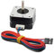 Iverntech 42 Nema 17 Schrittmotor 23mm Körper für Titan Extruder 3D Drucker 1.8 Schrittwinkel 1.5A 2 Phase 4-Leiter mit 1M Kabel