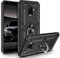 Vunake für Galaxy A6 2018 Hülle Handyhülle mit 360 Grad Ring Ständer Magnetisch Dual Layer TPU Bumper PC Hardcase Stoßfest Schutzhülle Case Cover für Samsung Galaxy A6 2018 Schwarz