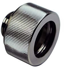 Odestar EK Water Blocks EK-HTC Classic Anschluss gerade G1/4 Zoll AG auf 16mm AD Hardtube - Neusilber