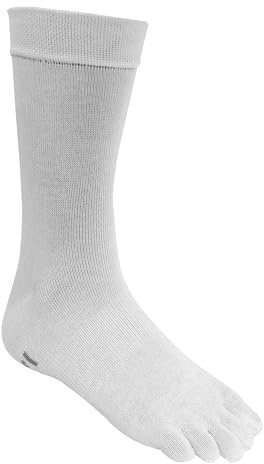 IOMI - Mens & Ladies Lightweight Coolmax Cotton Toe Socks for Athletes Foot