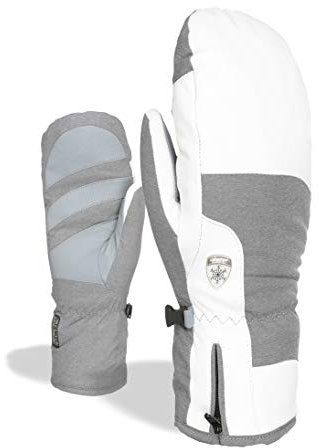 Level Iris W PK Handschuhe, Damen, mitt White, 7