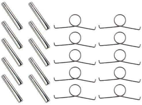 10 Stück L2 R2 Trigger Button Feder und Metall Schnalle Zylinder Ersatz für PS5 Controller Teile