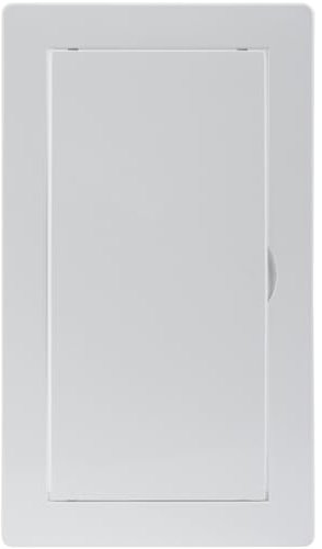 Vent Systems Plástico ABS blanco - Panel de acceso 10,2 x 20,3 cm - Panel de acceso con puerta para paneles de yeso, pared y techo eléctrico y plomería - Dimensiones exteriores: 13 x 23 cm