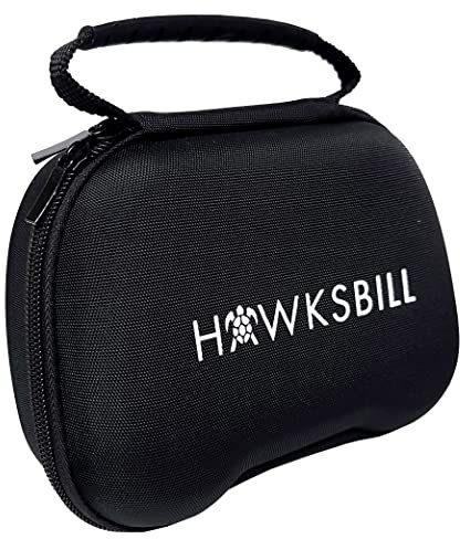 Hawksbill Custodia per controller da viaggio compatibile con controller Switch Pro, controller PS5 e controller Xbox, custodia rigida portatile e compatta (nero)
