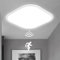YRHome 24W Deckenleuchte mit Bewegungsmelder Radar Sensor Deckenlampe Sensorlampe Flurlampe Moderne LED Panel Ultraslim Küche Balkon Wandlampe Flur Kaltweiß (24W Kaltweiß LED)