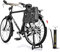 Klassische Retro Fahrrad Modell Miniatur Dekorative Sammlung Die-cast Spielzeug Ornament ,1:10 Simulation Mini Legierung Fahrrad Modell Metall Fahrrad Schieben zusammengebaut Version (Schwarz)