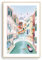 Nationcog Venedig Kunstdruck Venezia Italien Kunstdruck Venedig Gemälde Reisegeschenk Reiseposter Verlobung Hochzeit Jahrestag Einweihungsgeschenk (ungerahmt) (30,5 x 45,7 cm)