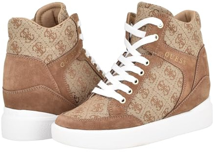 Guess Blairin Sneaker da Donna, Beige Marrone 110, 38.5 EU