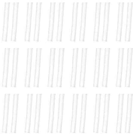 VILLCASE 50 Paare Ohrringhülsen Silikon Schutzhüllen Für Empfindliche Ohren Transparent Ohrstecker Schutz Leicht Zu Tragen Für Damen Mädchen