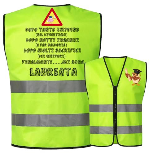 Gilet Regalo Laurea Laurea Gadget Regalo Laurea Uomo Regali per la Laurea Regalo Laurea Donna Travestimenti Laurea Regali Laurea Uomo Originali Scherzi Laurea Costume Laurea