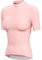 Lo.gas Radtrikot Damen Kurzarm,Fahrradtrikot Rennrad Trikot Atmungsaktiv Frauen Fahrrad Shirt Sommer Fahrradjacke Radfahren Top Mit 3 Taschen XS Rosa