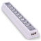 REY HUB 10 Puertos USB, Adaptador Multipuerto Slots USB 2.0
