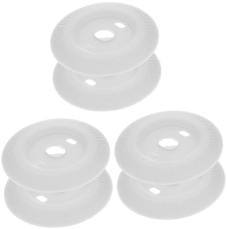 Mikikit 6pcs Silicone Thermostat Back Plate Wall Mount Trim Cover for Nest Thermostat Compatible Trim Kit Supplies