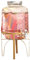 Dispensador de agua fría, soporte para dispensador de bebidas, soporte para cerveza, soporte para macetas, soporte para fiestas, cesta de bebidas para encimera interior, jugo, dorado (solo estante) 5