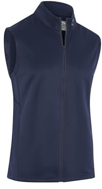 Callaway Apparel Men's Short Sleeve Lightweight Vest Jacket (pack of 1)