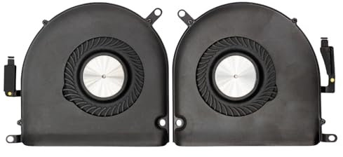 MMOBIEL Left and Right Side Laptop CPU Cooling Fans Replacement Compatible with MacBook Pro 15 inch A1398 2013 – 2015