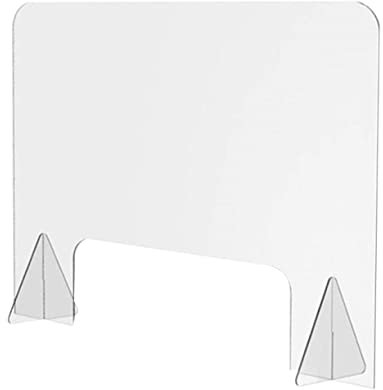 HONMEET Anti-Spray Platte Für Büro Und Schule Transparente Isolationstafel Einfach Zu Reinigen Schützt Vor Tröpfchen Und Spritzern Für Essbereiche Und Arbeitsplätze