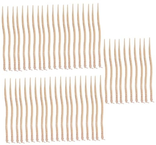Alasum 50stücke Flexible Holzschlangen Spielzeug Für Junge Mädchen Realistische Halloween Deko Und Spaß Für Partys Lange Holzspielzeuge Für Scherz Und Unterhaltung