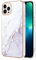 IMIRST Basic Case Compatiable with iPhone 15 Plus TPU Silicone Bumper Matte Marble Scratch Resistant Slim Protective Phone Case Back Cover for Apple iPhone 15 Plus. YBI White