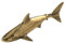 VOSAREA Mini Brass Shark Figurine Vintage Hai Statue Für Schreibtischdekoration Retro Messing Tierfigur Als Wohnaccessoire Für Und Sammlungen