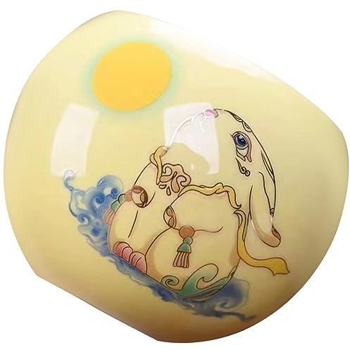 SOIMISS Tazas De Café Amarillas Vault - Taza De Café De Cerámica Novedosa