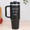 Wanapix | Taza Térmica XL Personalizada de Doble Capa | Capacidad 1,2 L | Conserva Frío y Calor Horas | Color Negro | Personaliza mediante Grabado | 100% Personalizado