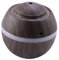 TOPPERFUN Humidificador Mini Hogar Madera Difusor de Aire Descanso y Trabajo del Estrés y Húmeda
