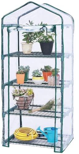 Greenhouse Cover for Raised Bed, PVC Greenhouse Cover for Plants, UV-Resistant Protective Cover for Patio, Garden