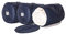 HangerMaster DUVET STORAGE BAG - Navy 3 Pack. Large Size Fits King Size Duvet & 2 Pillows. Moth & Dust Proof. Use to Store or Transport Clothes, Bedding, Bed Linen etc