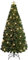WeRChristmas Pre-Lit Fibre Optic Multi-Function Christmas Tree with Tree Topper, Green, 6 feet/1.8 m