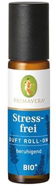 PRIMAVERA Duft Roll-On Stressfrei bio* 2 x 10 ml - Lavendel - Aromaöl, Duftöl, Aromatherapie für unterwegs - beruhigend - vegan