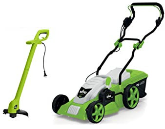 VITO - Tondeuse Electrique 1800W Moteur Induction Coupe 42 cm + Coupe Bordure 250W Tête Automatique Pack