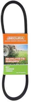 SECURA Fahrantrieb Keilriemen 4LK30 kompatibel mit Hecht 7540107 7540105 Rasentraktor