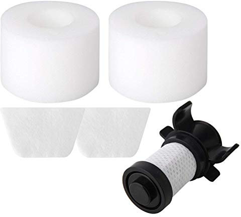 1Hepa and 2 Foam Filters for Shark IONFlex DuoClean Vacuum IF100 IF150 IF160 IF170 IF180 IF251 IF200 IF201 IF202 IF203Q IF205 IF251 IF252 IR100 IR101 IR70 Replace XPREMF100 XPSTMF100