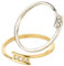Ardeo Aurum Damenring aus 375 Gold Gelbgold mit 0,06 ct Diamant Brillant 3-Steine-Ring Verlobungsring