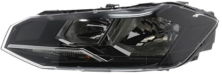 Valeo Scheinwerfer Links 450492 für Volkswagen Polo VI (2017-2021) | Halogen-Scheinwerfer, High Performance,1er-Pack