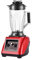 QREZ Blender Smoothie Maker, Jug Blender Smart Blender Juicer Professional Commercial for Vegetables And Fruit Smoothie Maker Blender Food Processor 45000RPM 3000W,Red