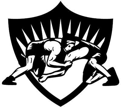 SUIFENG Autoaufkleber 14X12.5Cm Interessante Wrestling Silhouette Dekor Autoaufkleber Hochwertiges Vinyl Schwarz/Silber