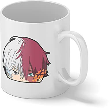 Shoto Todoroki Boku No My Hero academia Anime Bianco tazza di caffè Mug