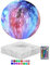 Vnemofey Schwebende Mondlampe 16 Farben, 3D LED gedruckt rotierenden magnetischen Mond Licht frei drehen, Home Office Dekoration, Urlaub Geschenk