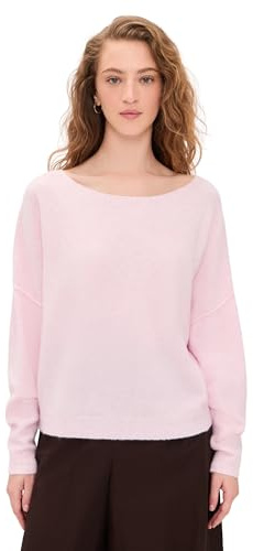 American Vintage Oversized Oversized Pullover DAMSVILLE mit Wolle XS-S Rosa