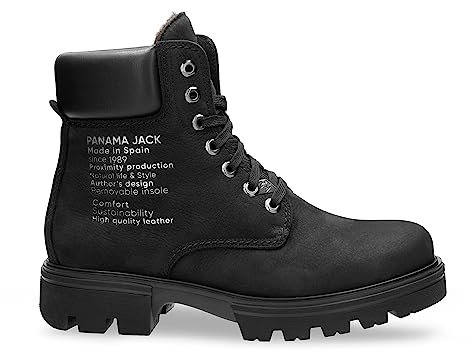 Panama Jack Herrenstiefel Cody C2 Nobuck Negro/Black 44 EU