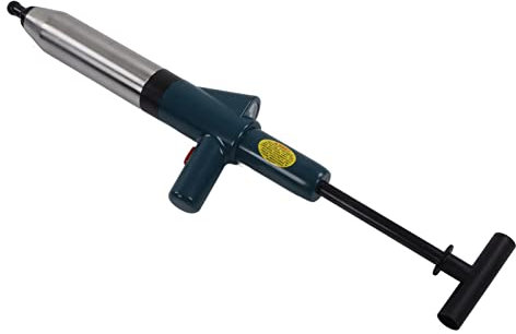 Toiletten-Luft-Plunger Hochdruck-Plunger-Kit Leistungs Starker Abflusskolben mit 4 Typ Saugnapf Pneumatischer Bagger-Unclogger-Reiniger für Badezimmer Badewannen-Abfluss-Abwasser