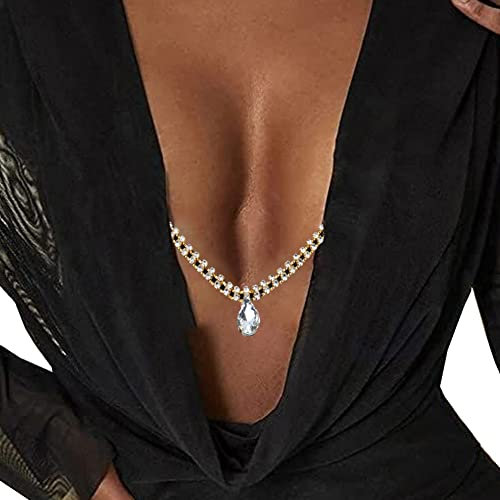 TJCGCKK Fake Nippelring mit Ketten Nippelklemmen Brustwarzenpiercing Nippelringe Strass Nippel Bikini Schmuck Sexspielzeug für Frauen Männer